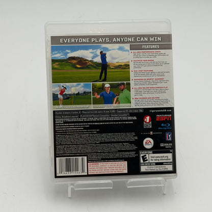 Playstation 3 Tiger Woods 2009 Game with Box