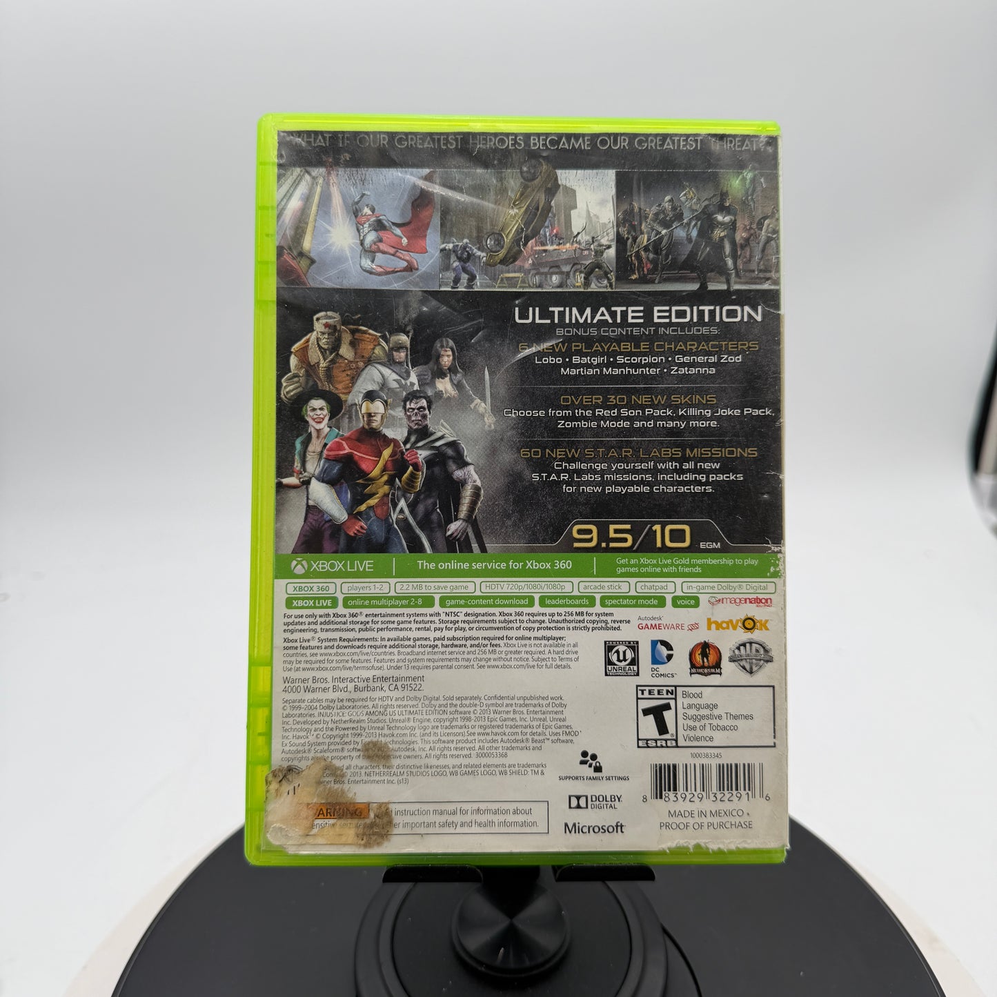 Injustice: Gods Among Us Ultimate Edition Xbox 360