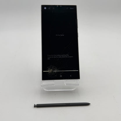 FL02-29863 - Samsung Galaxy S24 Ultra 512GB Black for Parts and Repair AT&T Broken