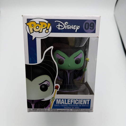 Funko Pop! Maleficent #09 Disney Sleeping Beauty Figure (With Spelling Error on Box)