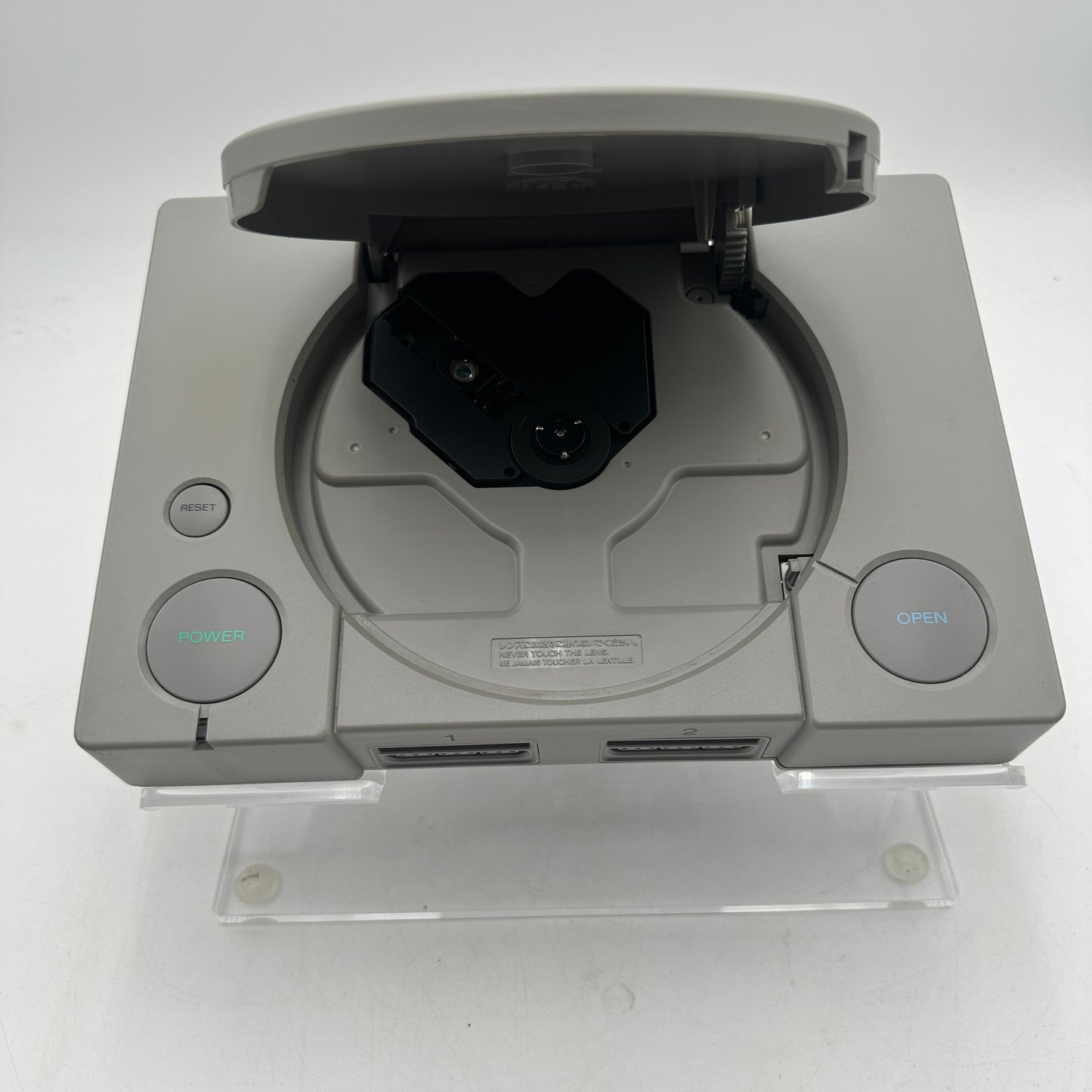 Sony PlayStation 1 SCPH-1001 Black Console with 2 Controllers TESTED