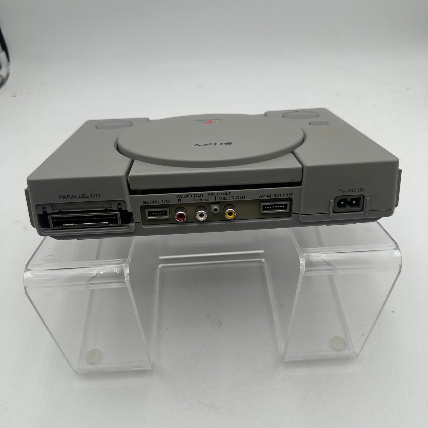 Sony PlayStation 1 SCPH-1001 Black Console with 2 Controllers TESTED