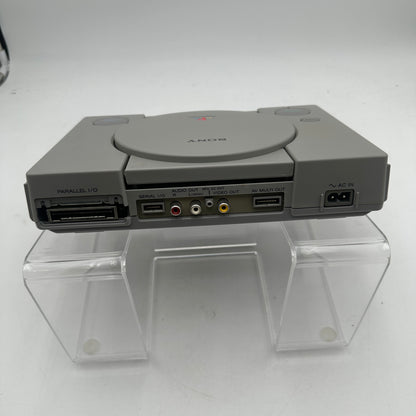 Sony PlayStation 1 SCPH-1001 Black Console with 2 Controllers TESTED