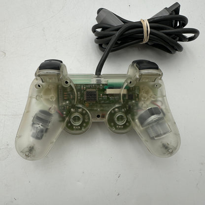 Sony PlayStation 1 SCPH-1001 Black Console with 2 Controllers TESTED