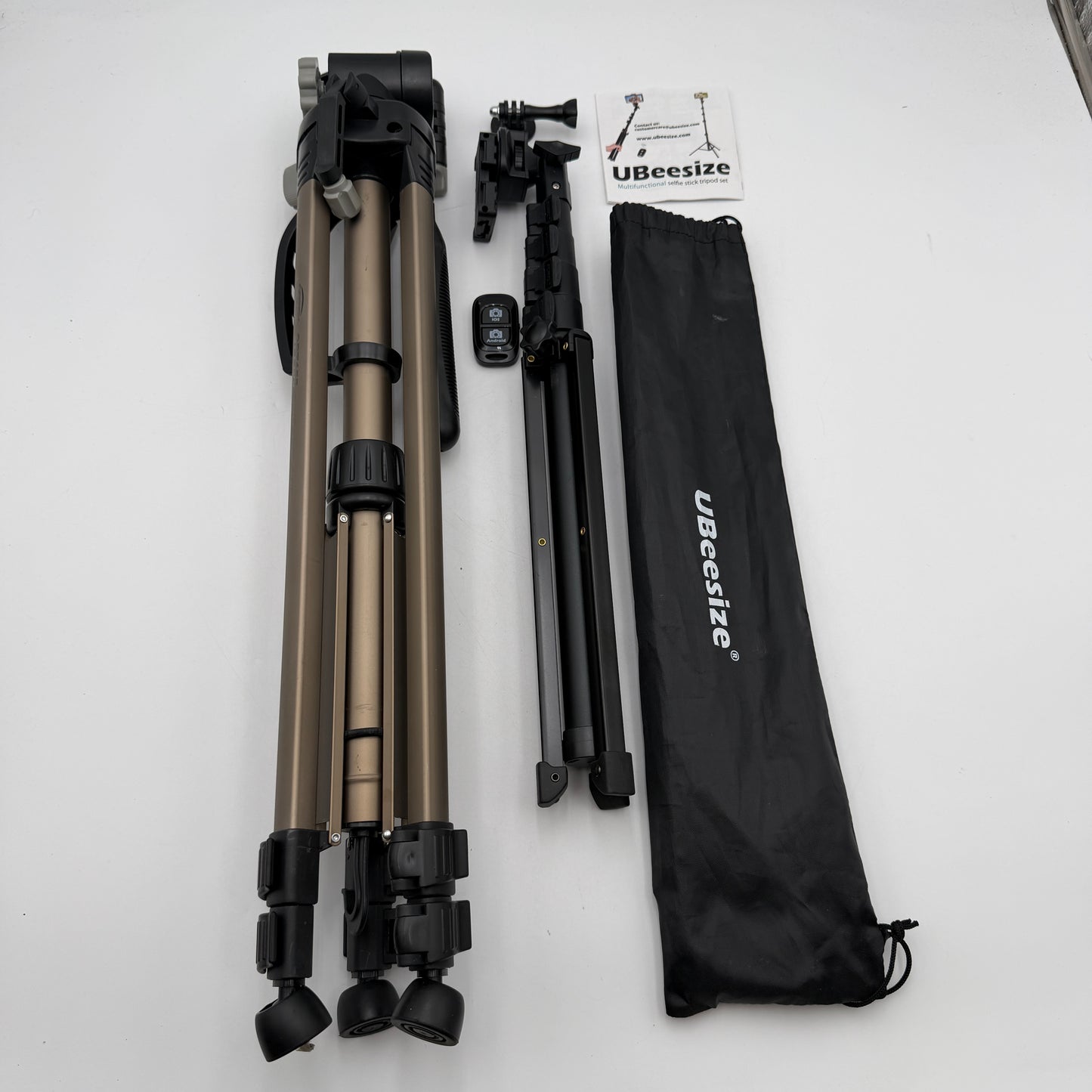 Lot of Two Tripods Ubeesize and Optex OPY155