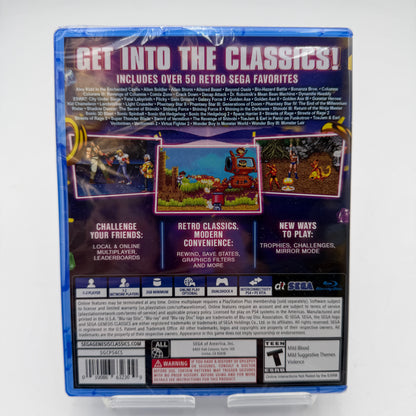 Playstation 4 Sega Genesis Classics Game New In Box