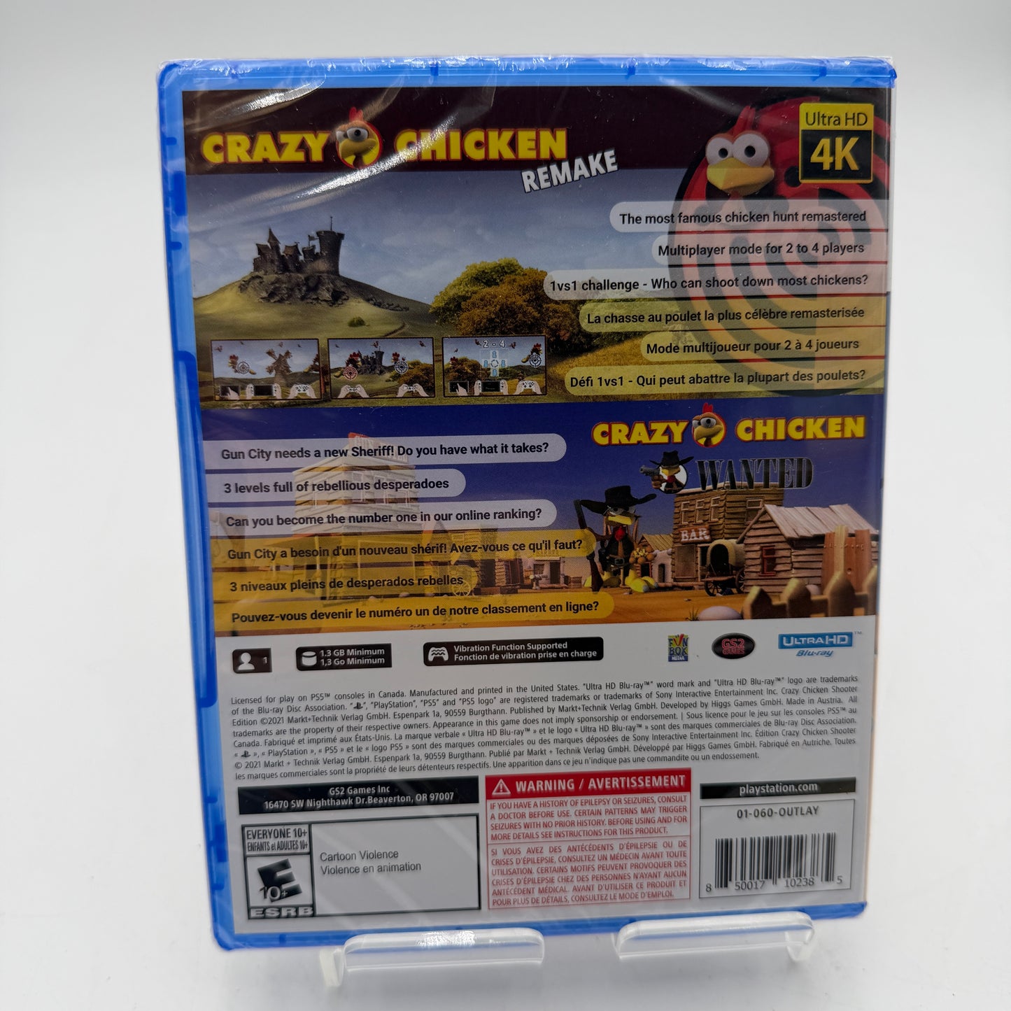 Playstation 5 Crazy Chicken Shooter Edition New In Box