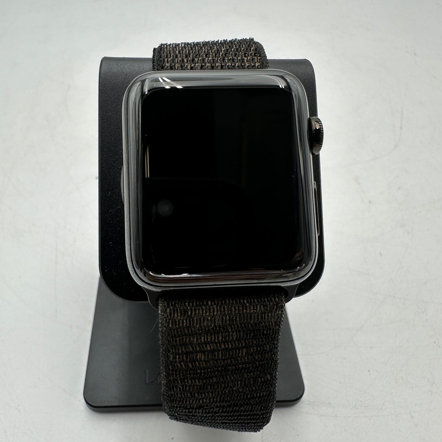 Unlocked Apple Watch Series 3 Cellular A1861 42mm Stainless w/ Charger