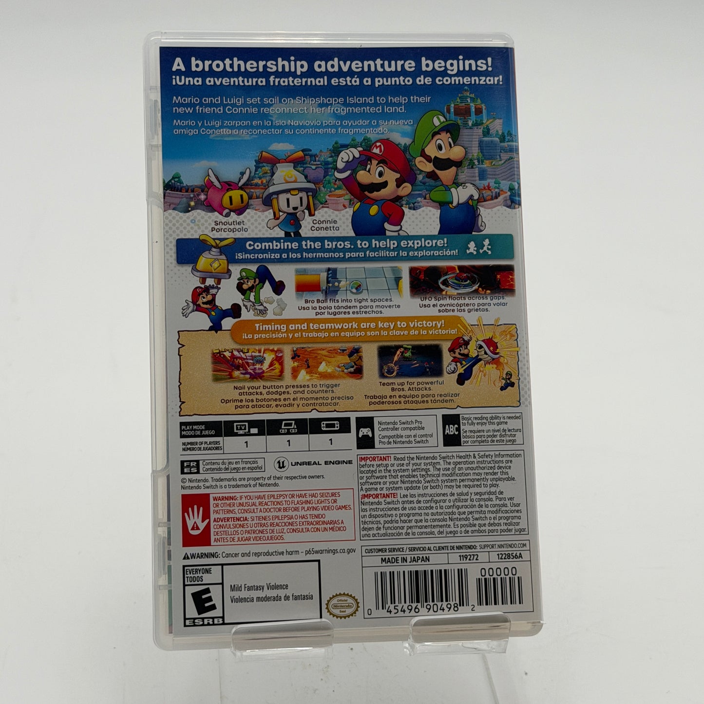 Nintendo Switch Mario & Luigi: Brothership With Box