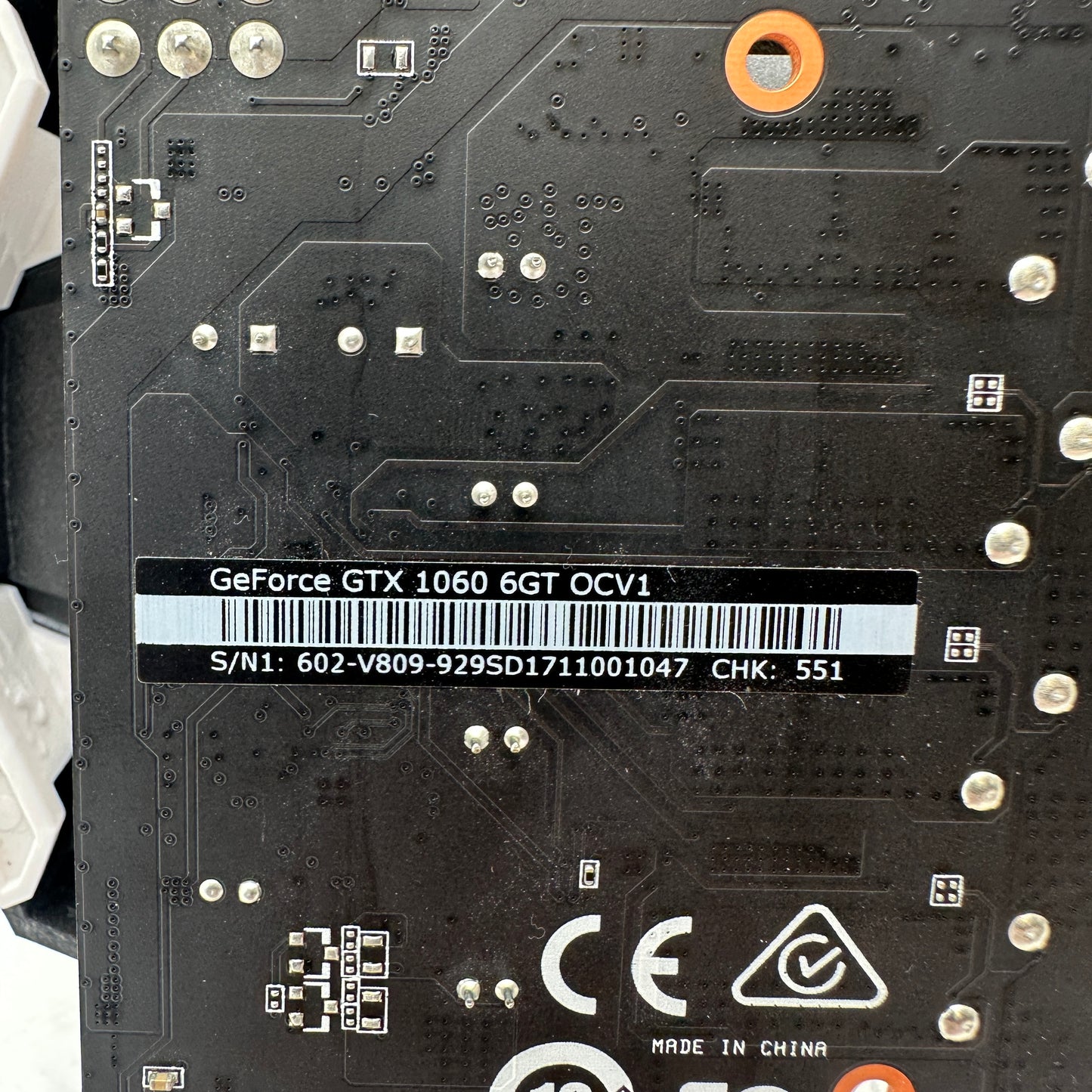 MSI GeForce GTX 1060 Graphics Card READ