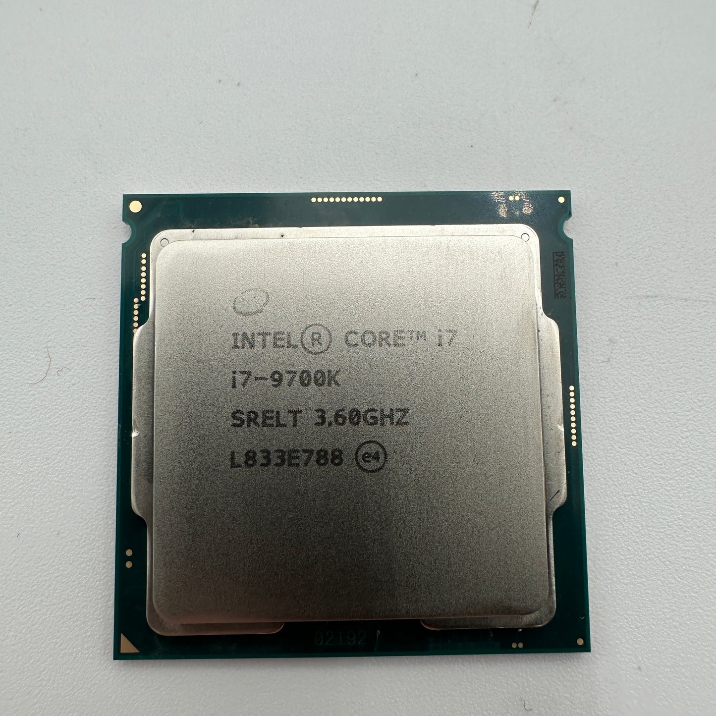 Intel Core i7-9700K Processor