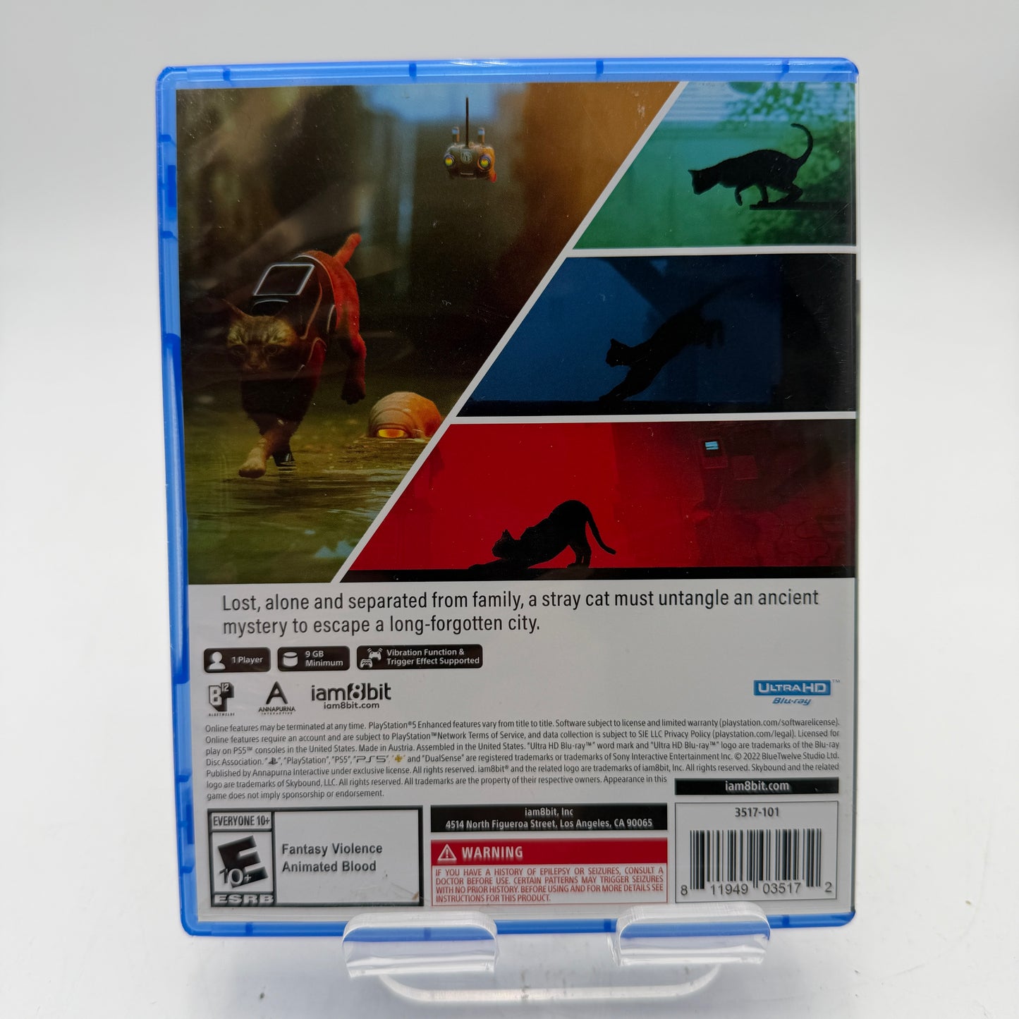 STRAY VIDEO GAME For Playstation 5 With Box