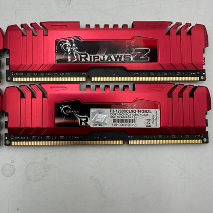 G.SKILL Ripjaws Z 16gb 4x4GB DDR3 Computer Memory Kit