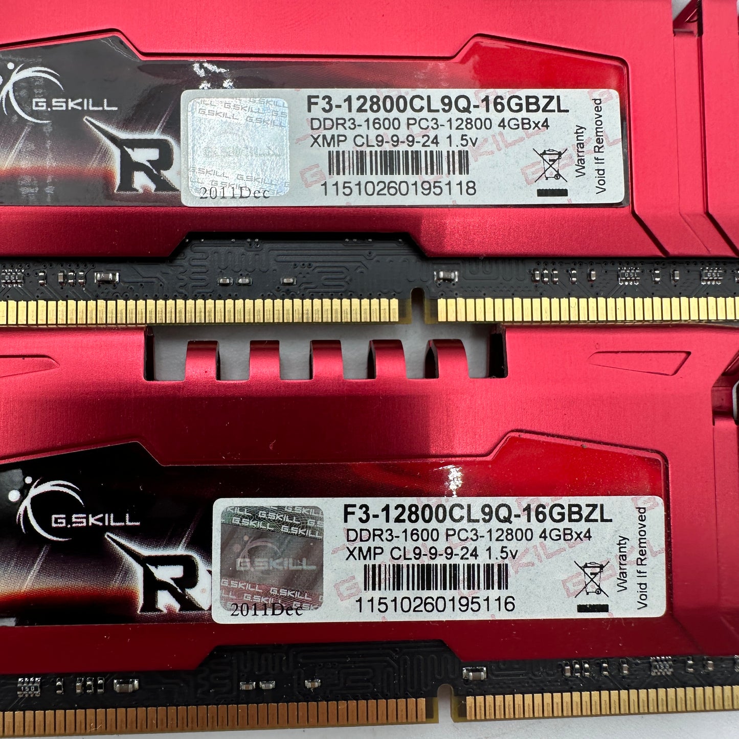 G.SKILL Ripjaws Z 16gb 4x4GB DDR3 Computer Memory Kit