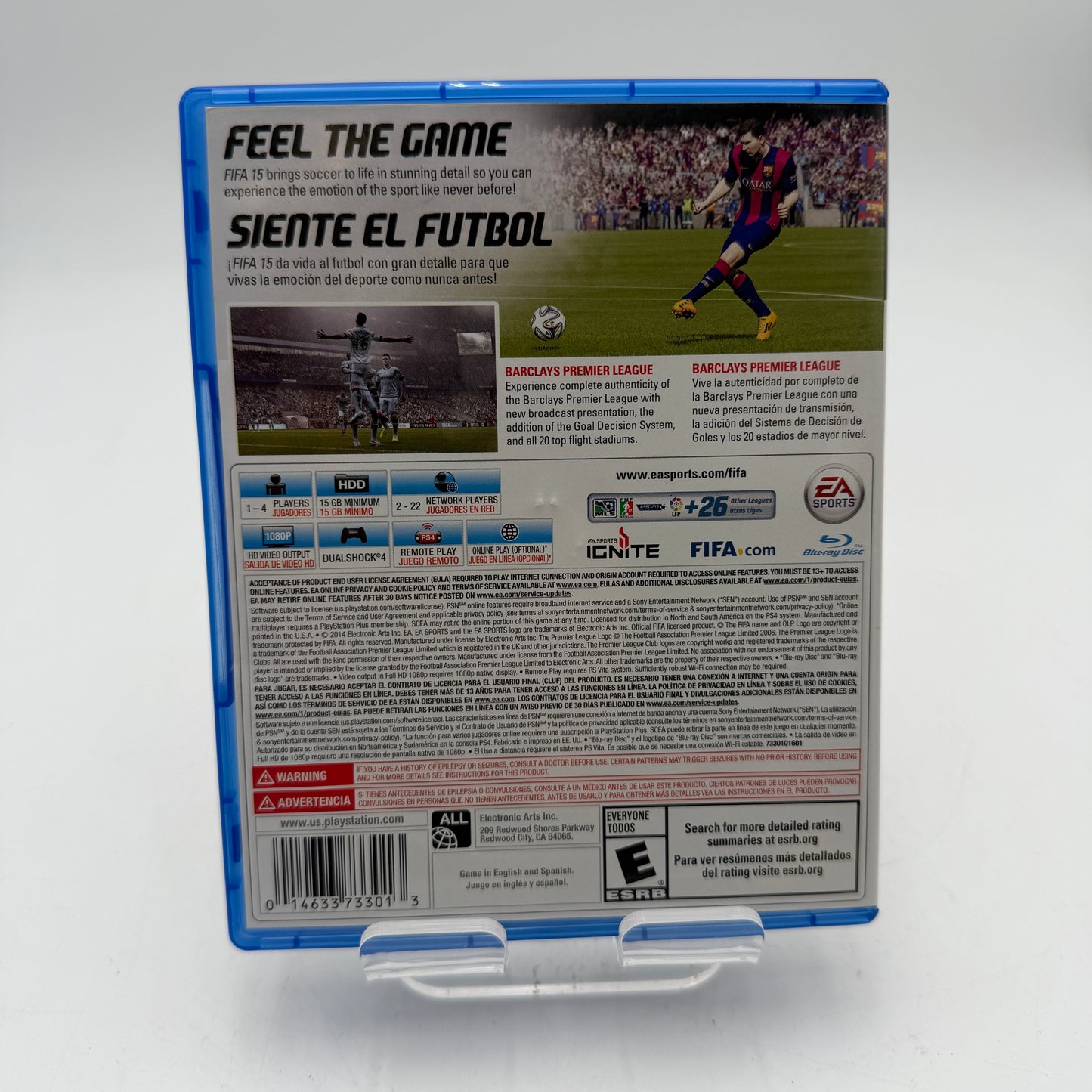 PlayStation 4 FIFA 15 Video Game with Box