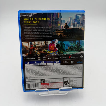 Playstation 4 Cyberpunk 2077 With Box