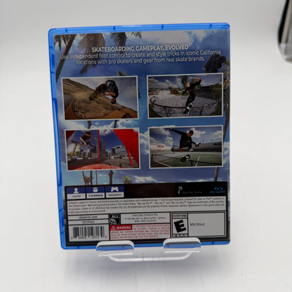 Playstation 4 Skater XL Video Game with Box READ