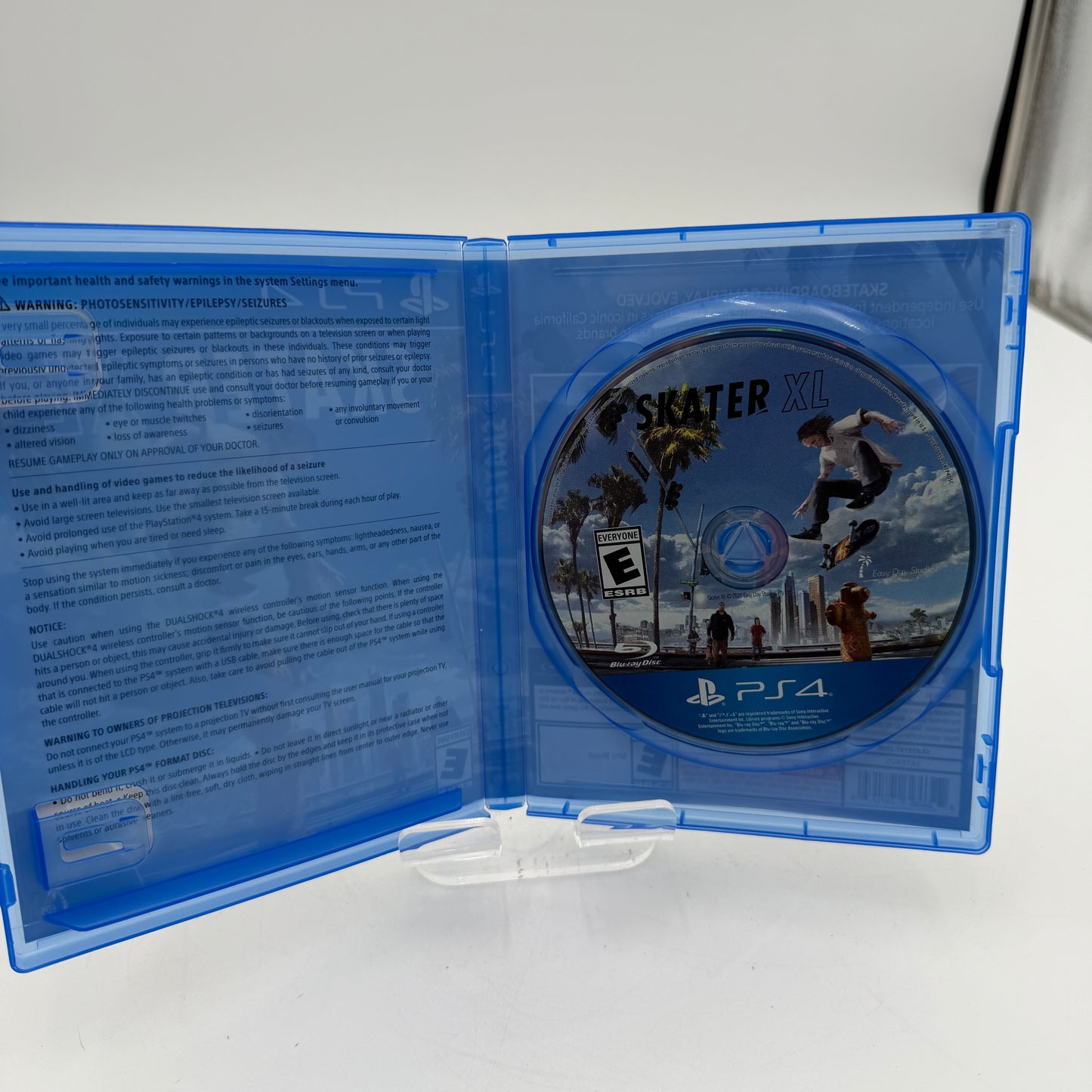 Playstation 4 Skater XL Video Game with Box READ