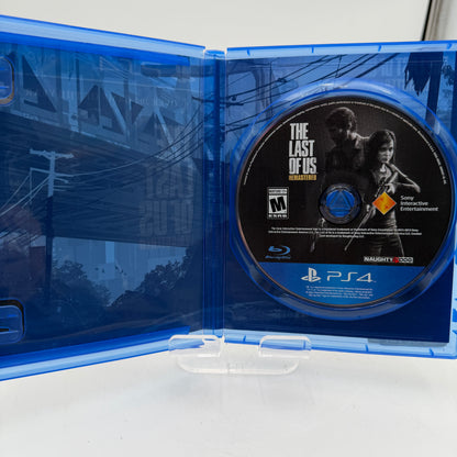 Playstation 4 The Last of Us Remastered With Game Case