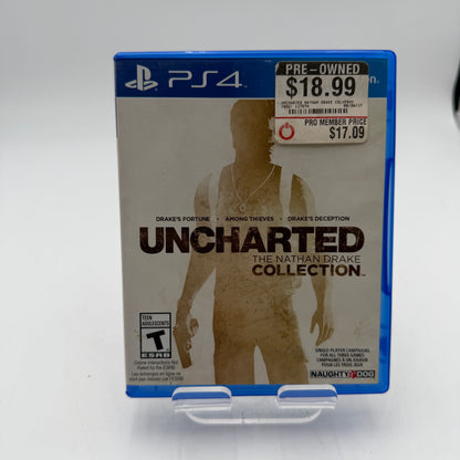 Playstation 4 Uncharted The Nathan Drake Collection With Case