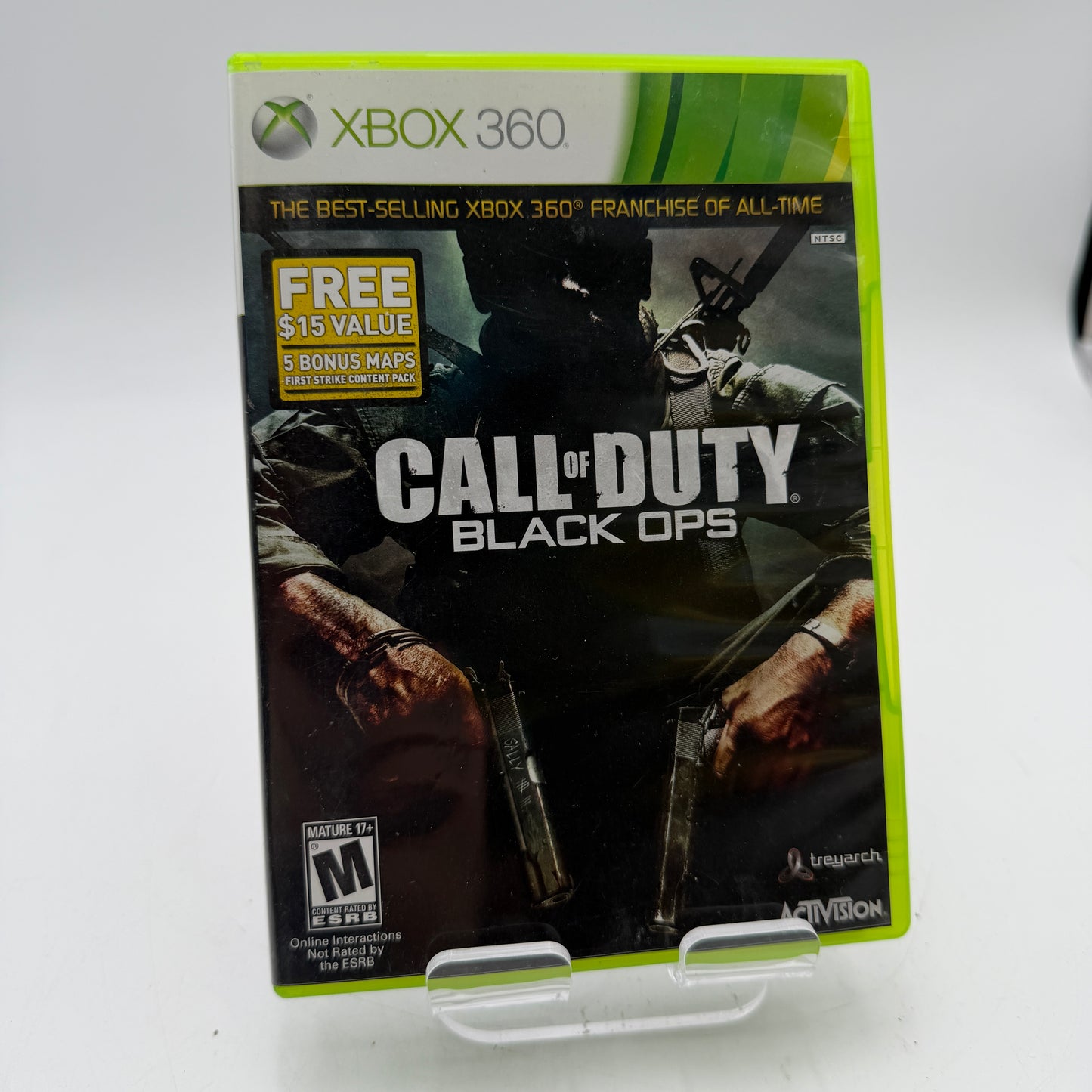 Xbox 360 Call of Duty Black Ops Limited Edition Game with Case
