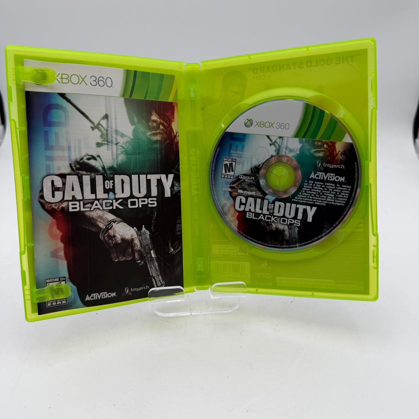 Xbox 360 Call of Duty Black Ops Limited Edition Game with Case