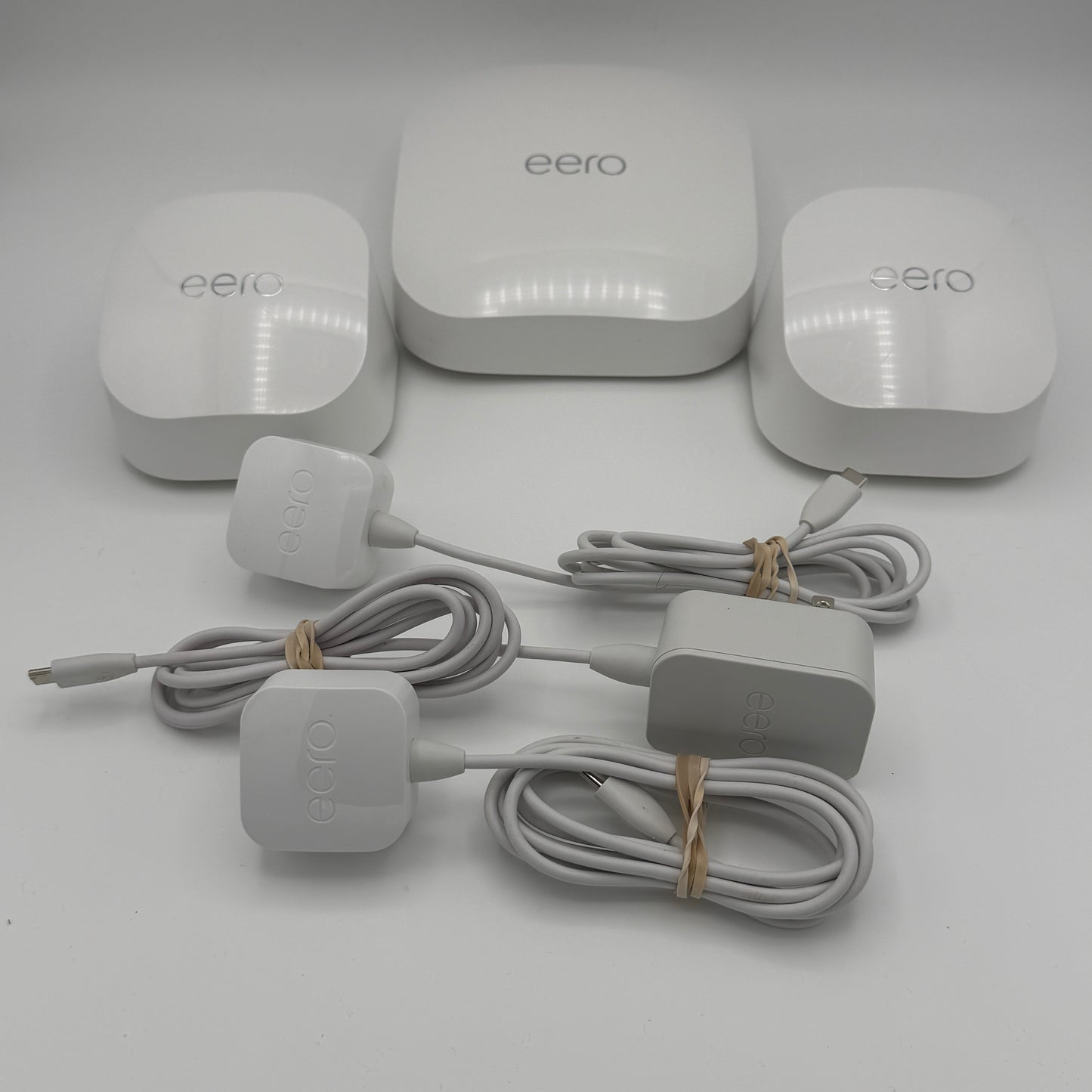 EERO Mesh System Lot of 2 EERO 6 Plus And One EERO 6E READ