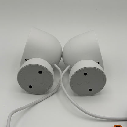 Google Nest Cam Wired Indoor Surveillance Camera Set Of 2