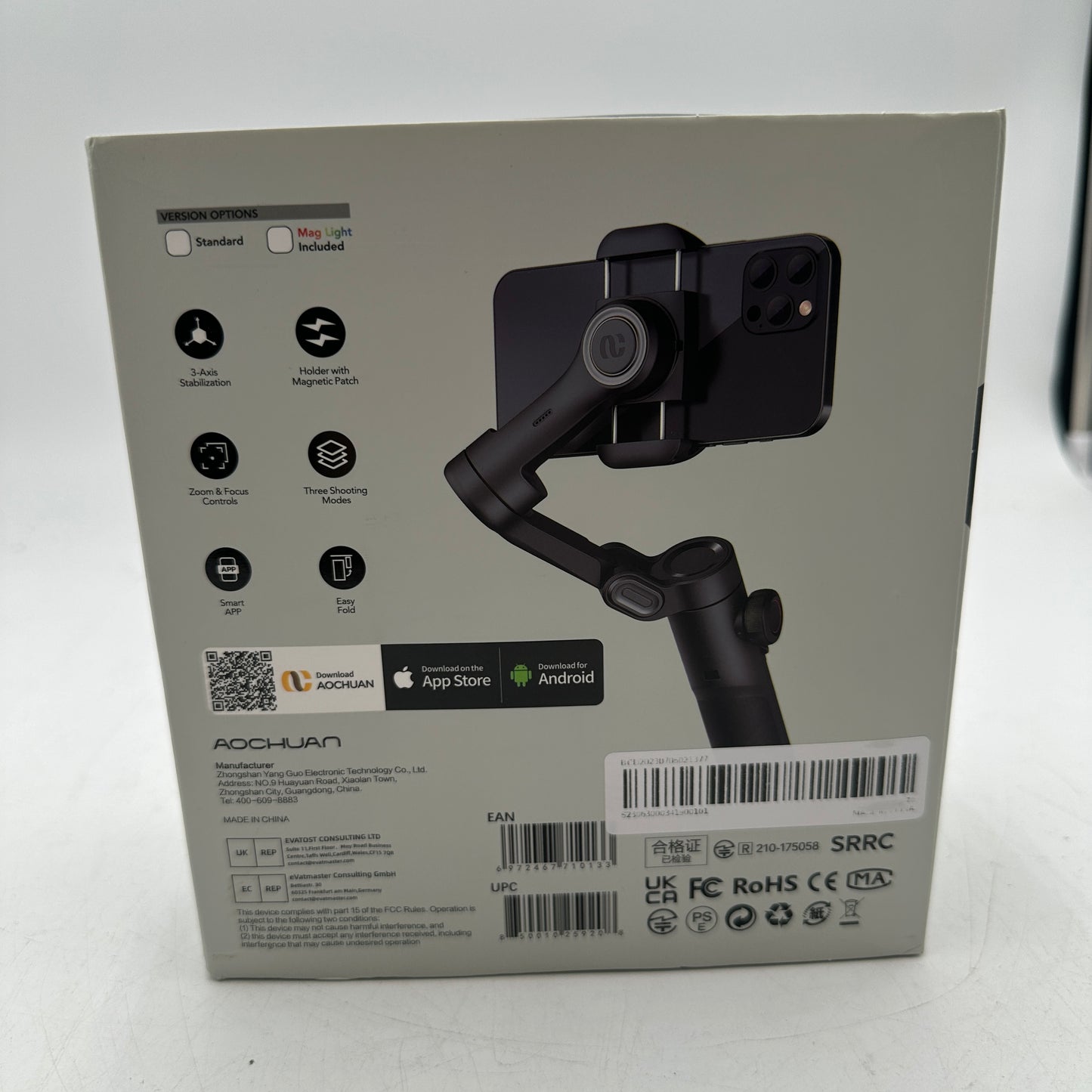 Aochuan Smart XE 3-Axis Smartphone Stabilizer