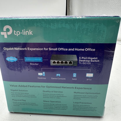 TP-Link 5-Port Gigabit Desktop Switch NIB