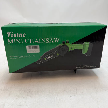 TieToc Mini Chainsaw New In Box