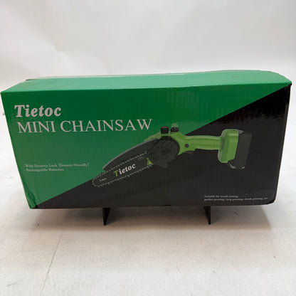 TieToc Mini Chainsaw New In Box