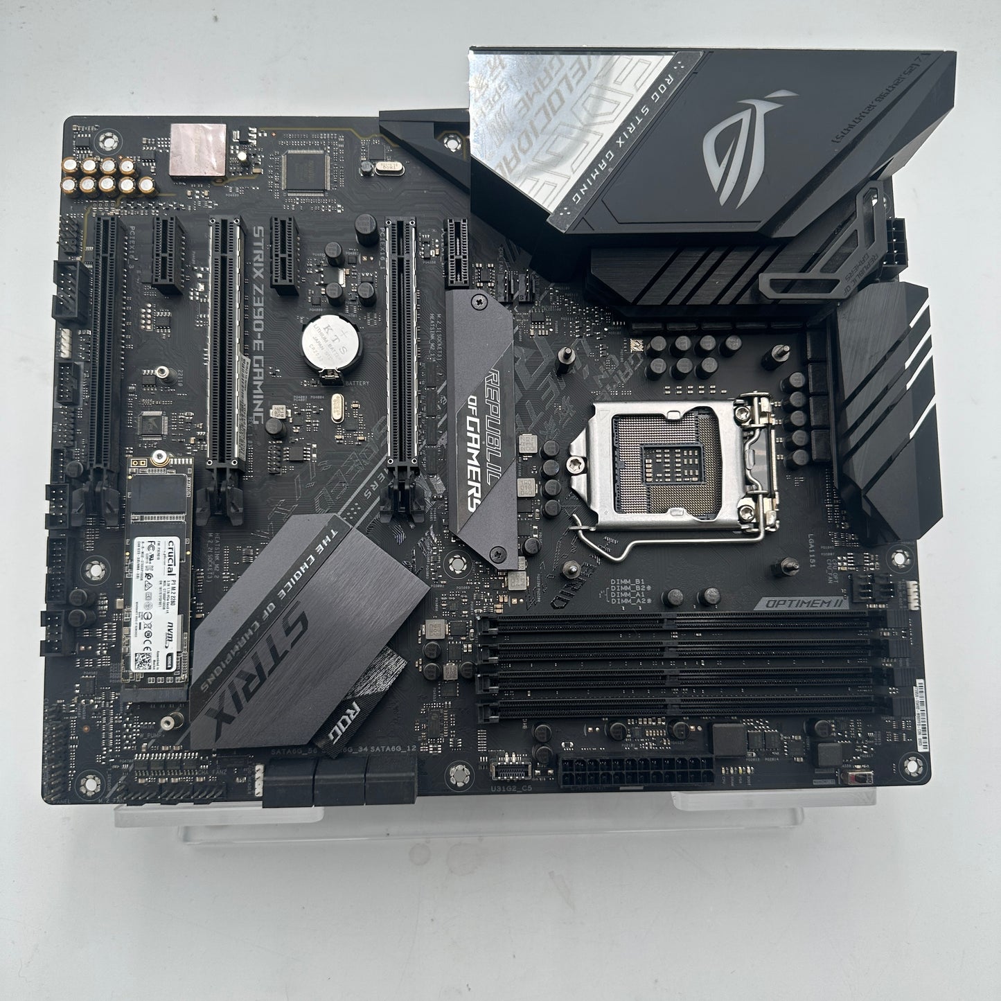 Asus ROG Strix Z390-E Gaming Motherboard Intel Chipset READ