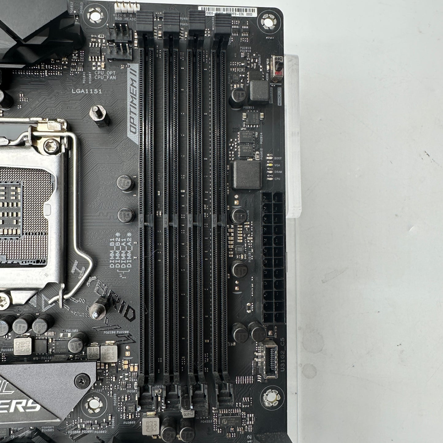 Asus ROG Strix Z390-E Gaming Motherboard Intel Chipset READ