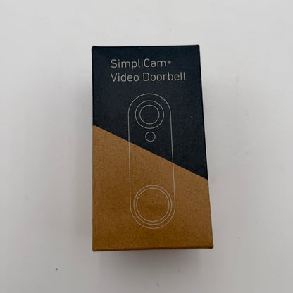 SimpliSafe Pro Video Wired Doorbell SSDB3 NEW