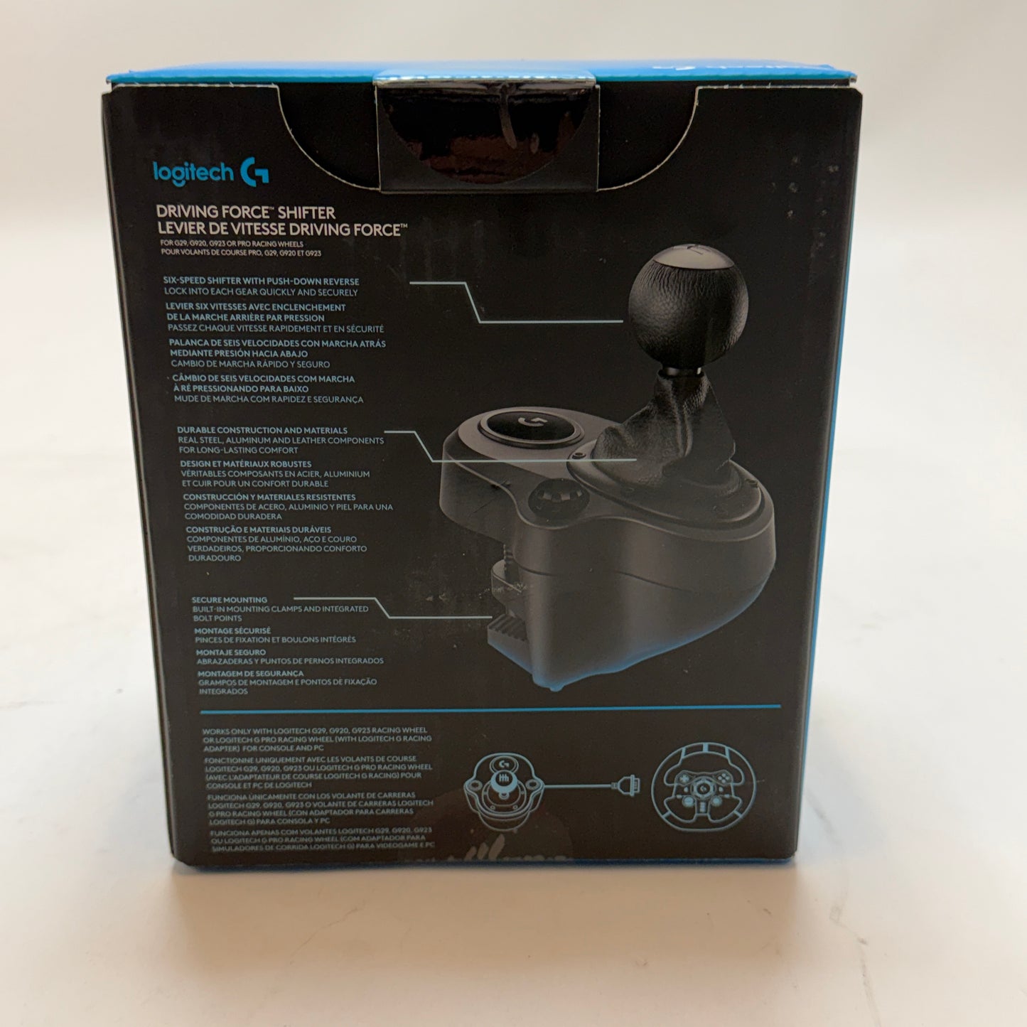 Logitech Driving Force Shifter 6-Speed NEW