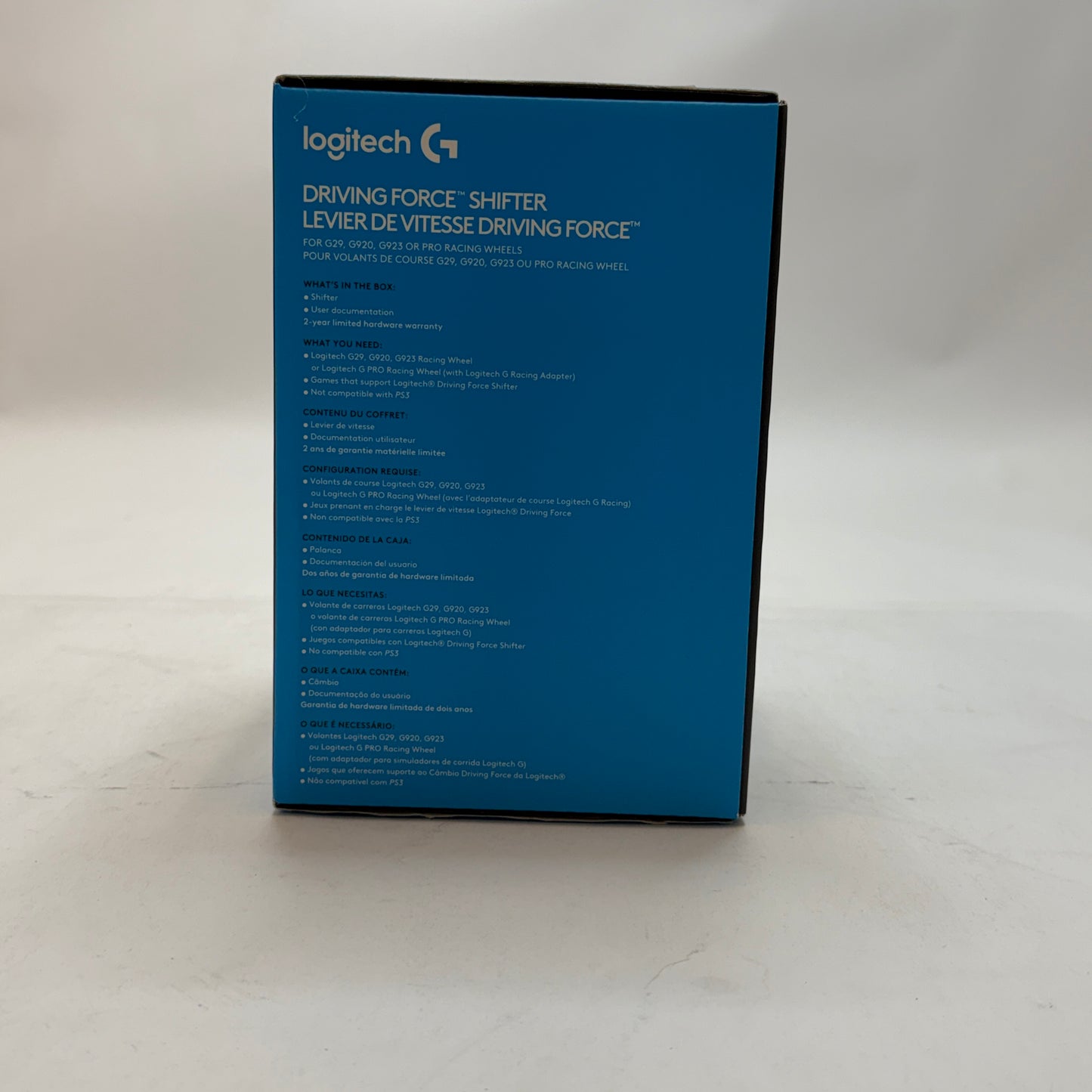 Logitech Driving Force Shifter 6-Speed NEW
