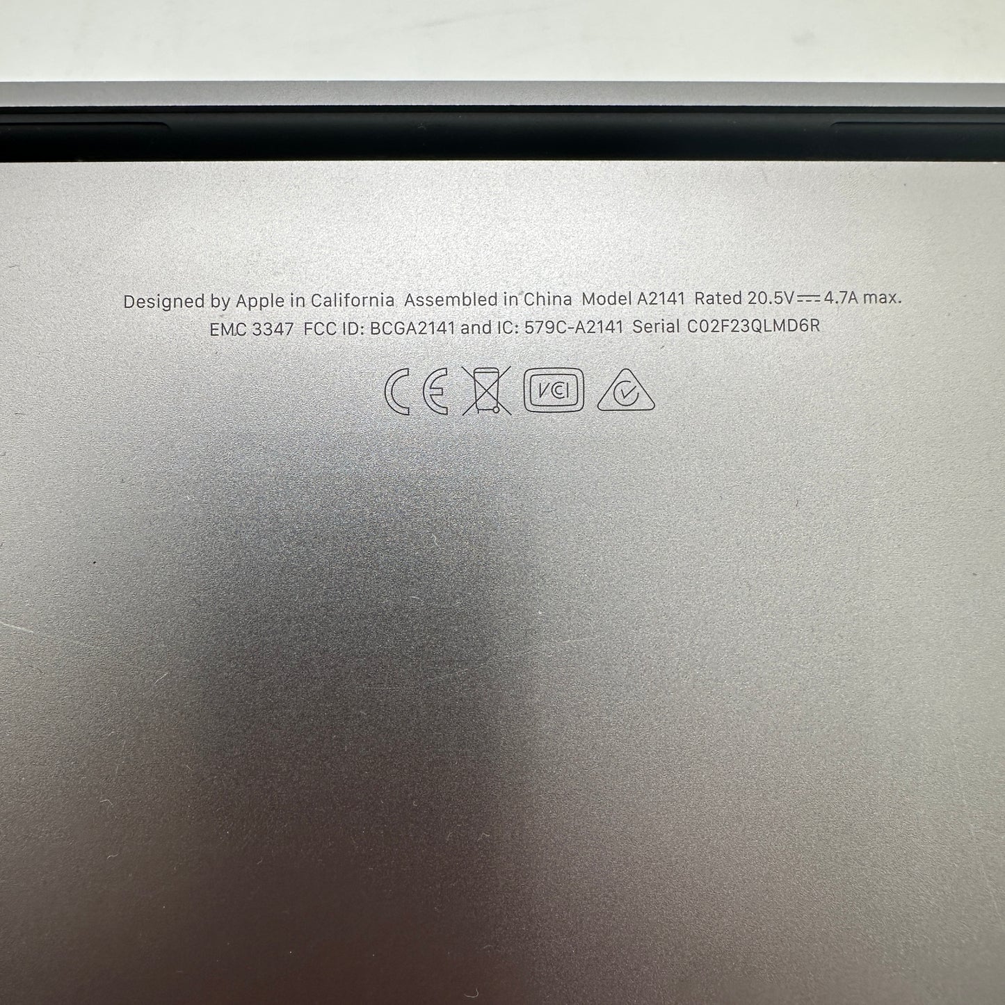 Apple MacBook Pro 16" A2141 2019 Core i7 64GB RAM 500GB SSD MINTY