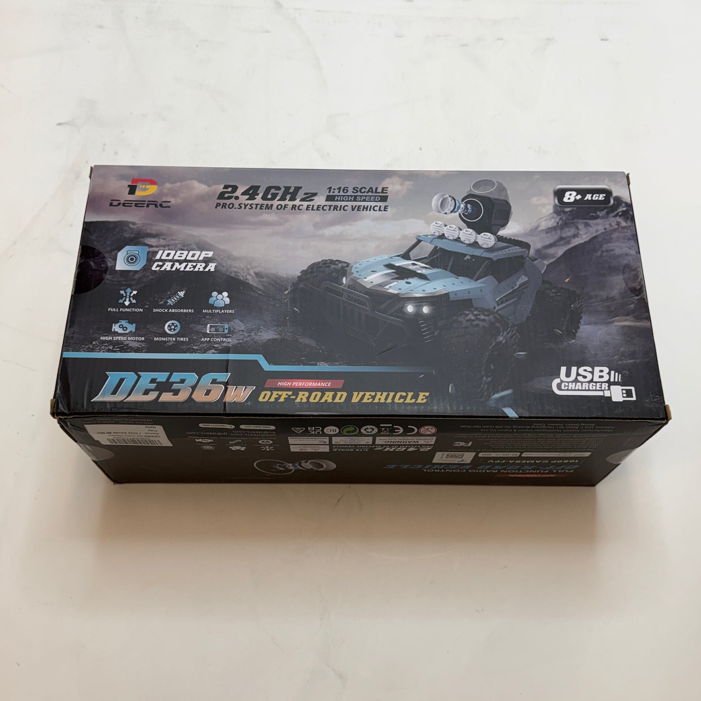 DEERC RC Car DE36W NEW