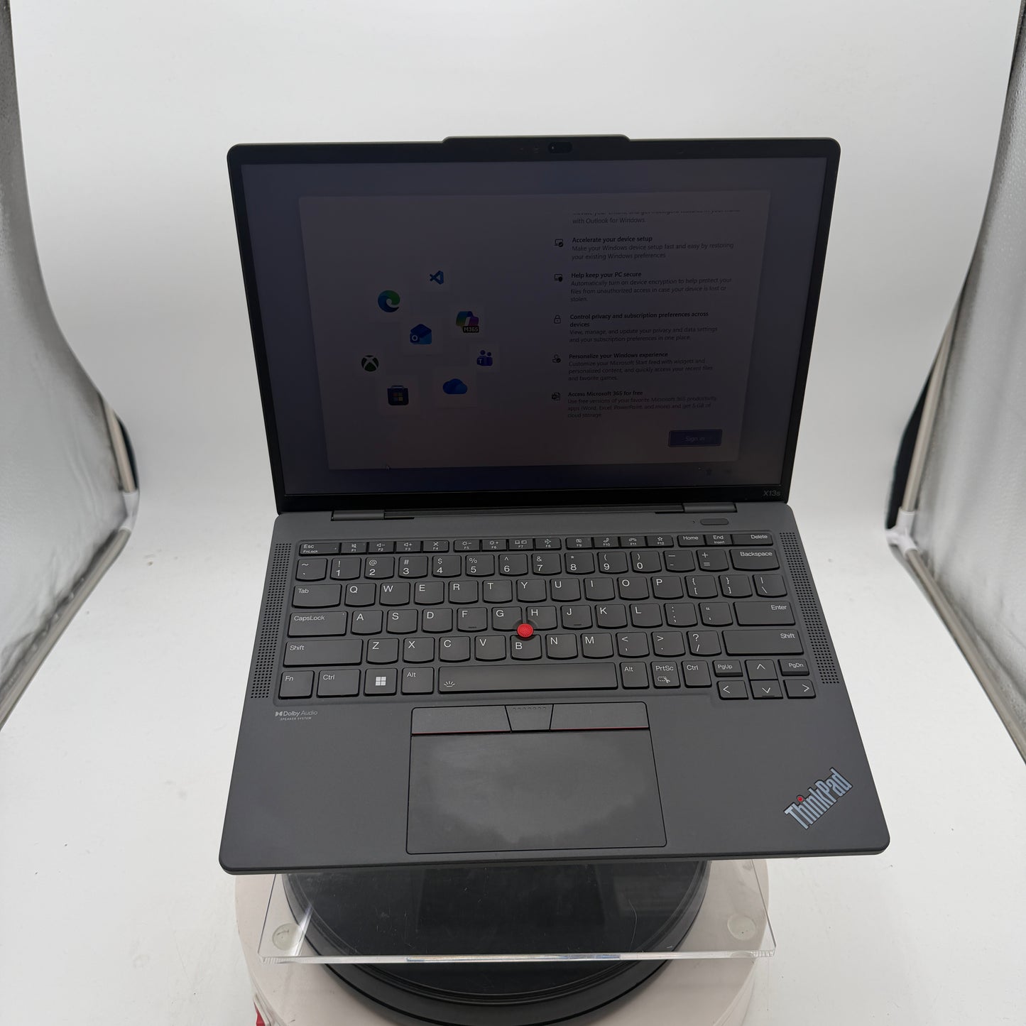 Lenovo ThinkPad X13s 13-inch Laptop Snapdragon 8cx Gen 3 16GB 512GB