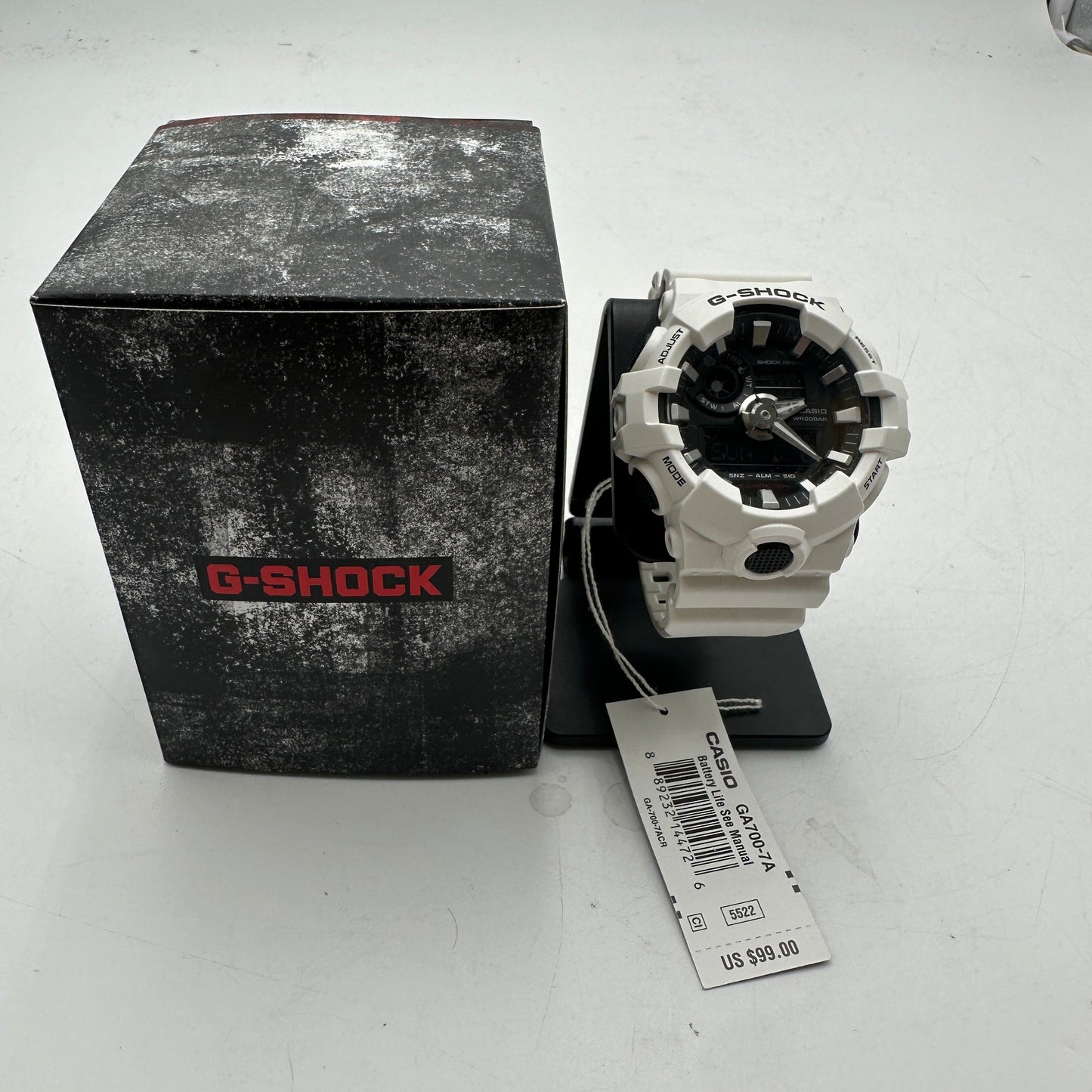 Casio G-Shock GA700-7A Men's Watch With Box and Tags