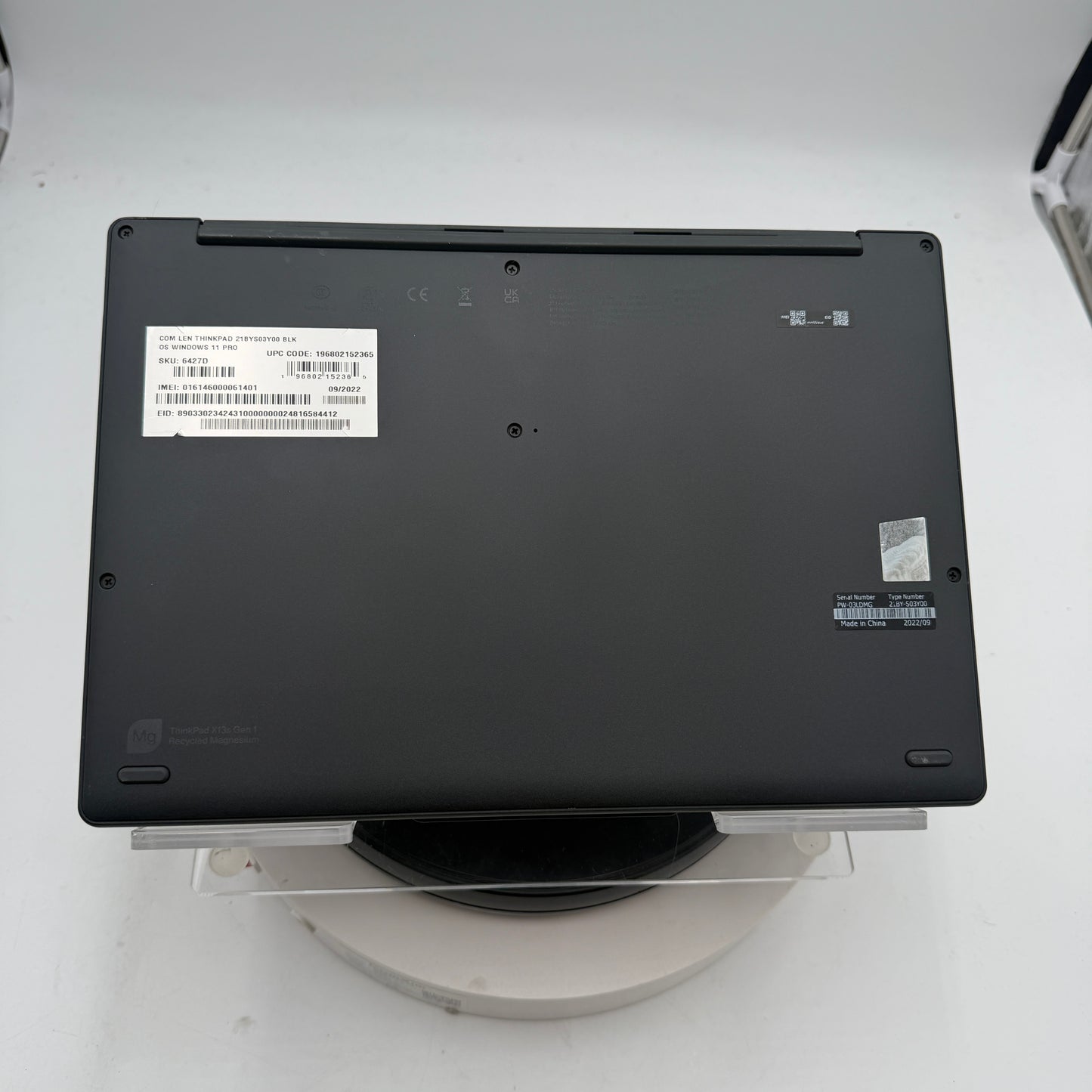 Lenovo ThinkPad X13s 13-inch Laptop Snapdragon 8cx Gen 3 16GB 512GB