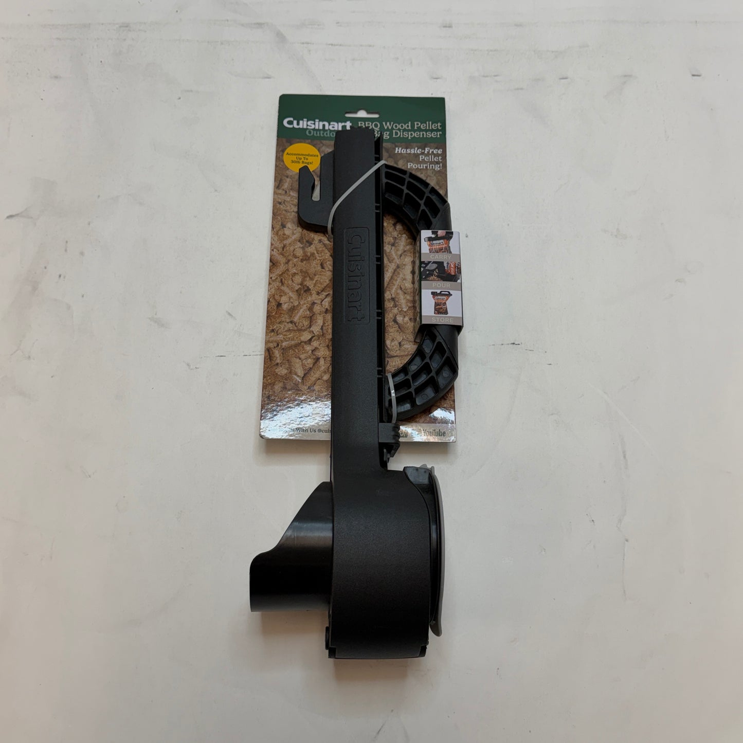 Cuisinart BBQ Wood Pellet Bag Dispensert NEW