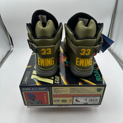 Patrick Ewing 33 Hi X Kool G Rap Sneakers Size 12