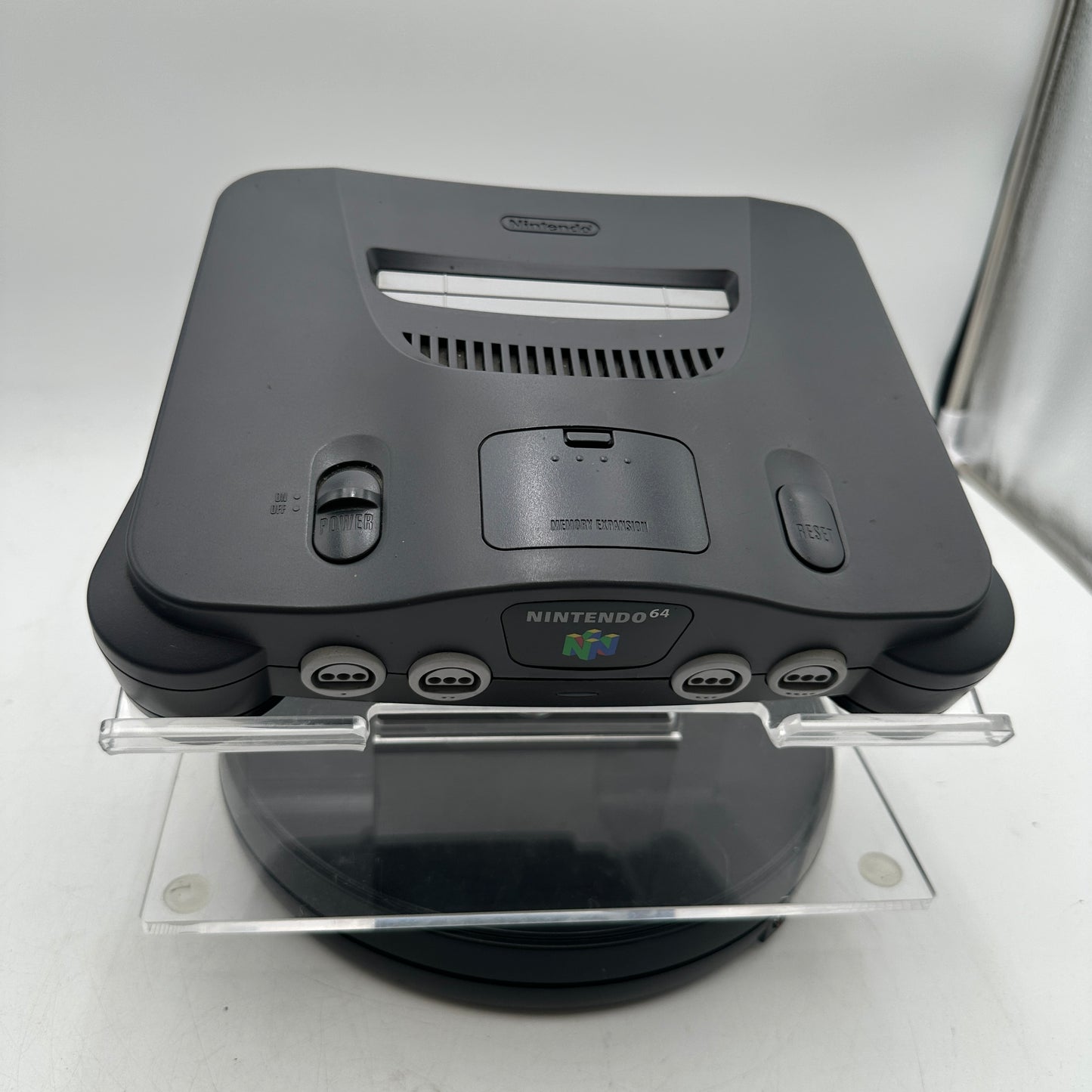 Nintendo 64 NUS-001 1996 Black Console 2 Controllers TESTED READ