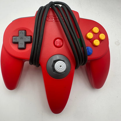 Nintendo 64 NUS-001 1996 Black Console 2 Controllers TESTED READ