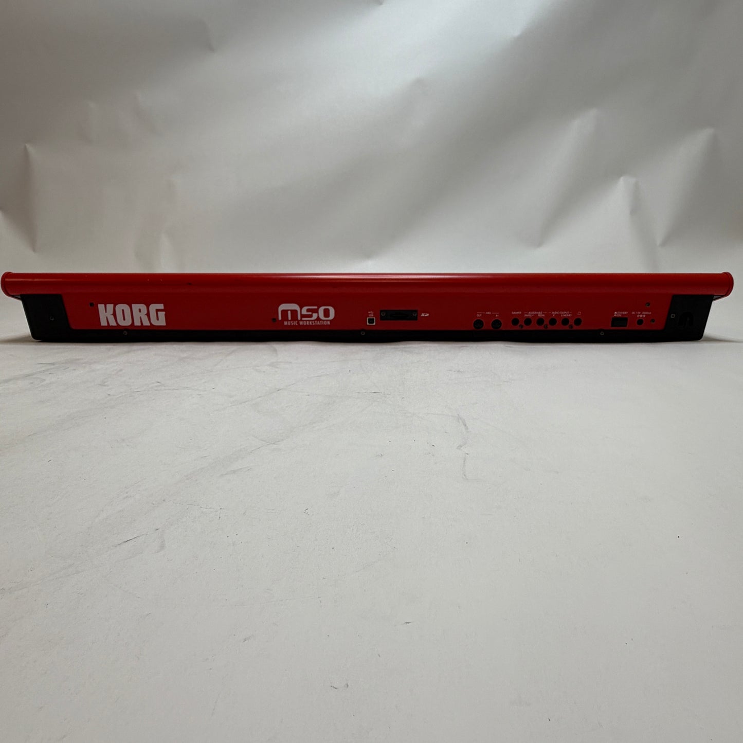 RARE KORG M50-61 Music Workstation Red READ