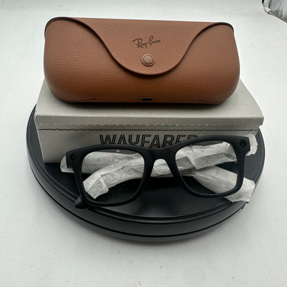 Ray-Ban Meta Wayfarer RW4012 Smart Glasses Matte Black Transition Lens MINTY