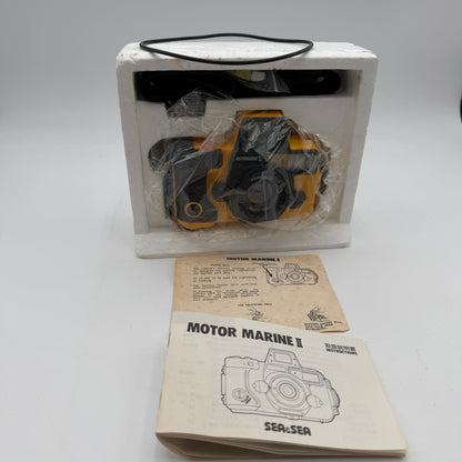 Sea and Sea Motormarine 2 Action Camera Black Open Box