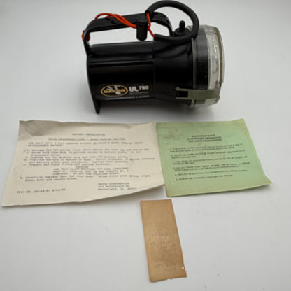 Dacor UL750 Scuba Diver Underwater Diving Light with box READ